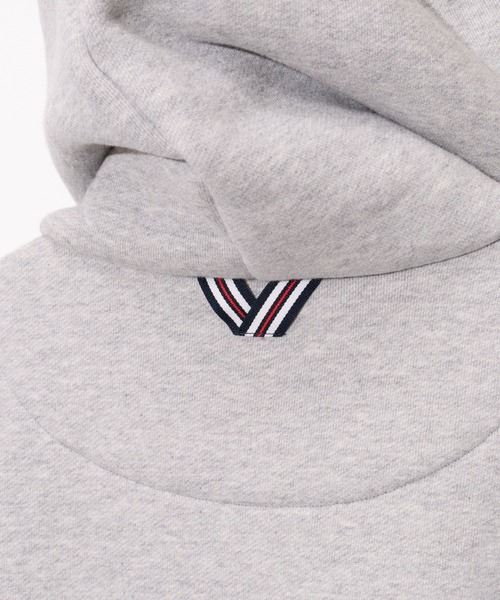 FILA HERITAGE（フィラヘリテージ）の「FILA HERITAGE SWEAT HOODIE ワンポイント刺繍 フーディー（パーカー・メンズ・グレー/ネイビー・XL/L/M）」の22枚目の写真