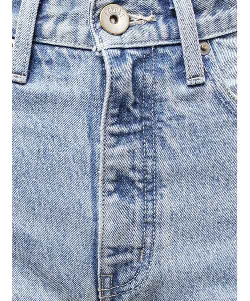 GYDA（ジェイダ）の「ハイウエストVintage Edge ダメージストレートデニムパンツ（デニムパンツ・レディース・インディゴブルー/ブルー・SMALL/MEDIUM）」の12枚目の写真