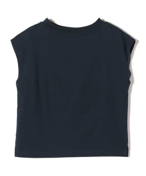SHIPS Colors（シップス カラーズ）の「SHIPS Colors:40/2 天竺 ボートネック トップス（Tシャツ/カットソー・レディース・ブラック/ネイビー/オフホワイト/ライトグリーン・ONE SIZE）」の7枚目の写真