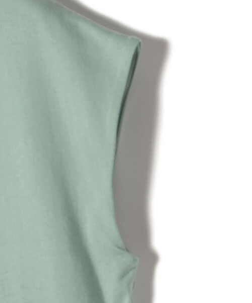 SHIPS Colors（シップス カラーズ）の「SHIPS Colors:40/2 天竺 ボートネック トップス（Tシャツ/カットソー・レディース・ブラック/ネイビー/オフホワイト/ライトグリーン・ONE SIZE）」の10枚目の写真