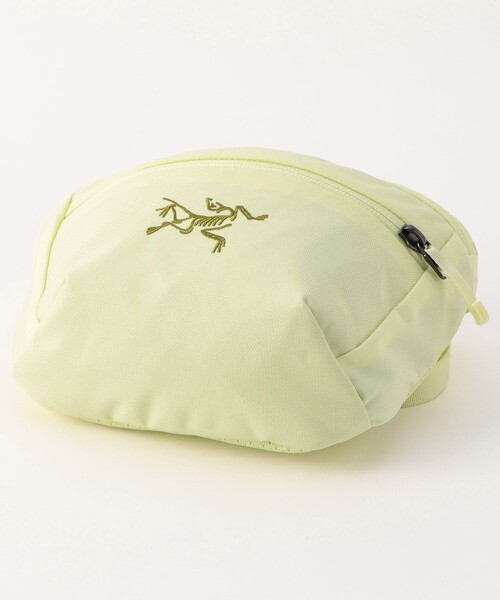 ARC'TERYX(アークテリクス)の「ARC'TERYX/アークテリクス 【EXCLUSIVE】Mantis 1 Waist Pack(ボディバッグ/ウエストポーチ・メンズ・レモンイエロー/ピンク・ONE SIZE)」の5枚目の写真