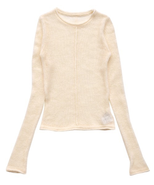 センターラインシアーニット（ニット/セーター）｜select MOCA by son