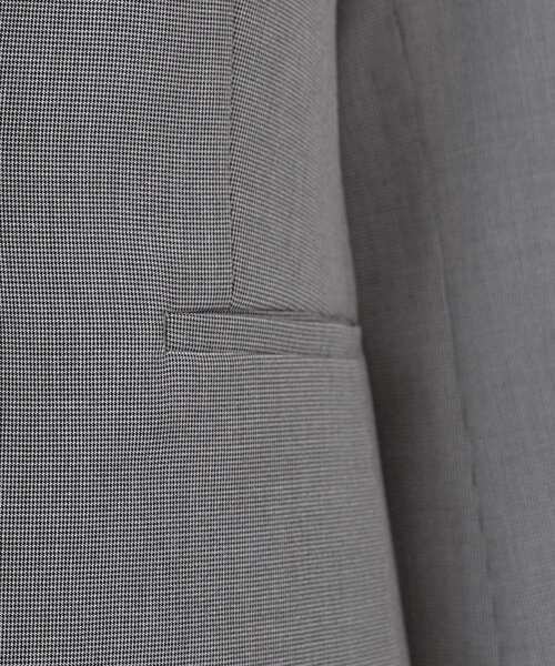 INDIVI（インディヴィ）の「【洗える／夏スーツ】ミニ千鳥柄ノーカラージャケット（ノーカラージャケット・レディース・ブラック系3/ブラウン系4/ブラウン系6/ブラック・03/05/13/15 /36/38/40）」の13枚目の写真