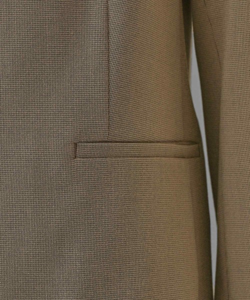 INDIVI（インディヴィ）の「【洗える／夏スーツ】ミニ千鳥柄ノーカラージャケット（ノーカラージャケット・レディース・ブラック系3/ブラウン系4/ブラウン系6/ブラック・03/05/13/15 /36/38/40）」の21枚目の写真