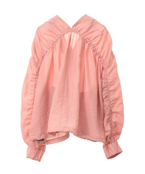 martinique（マルティニーク）の「《別注》【CURRENTAGE/カレンテージ】ミリタリーブルゾン（ブルゾン・レディース・ピンク・FREE）」の2枚目の写真