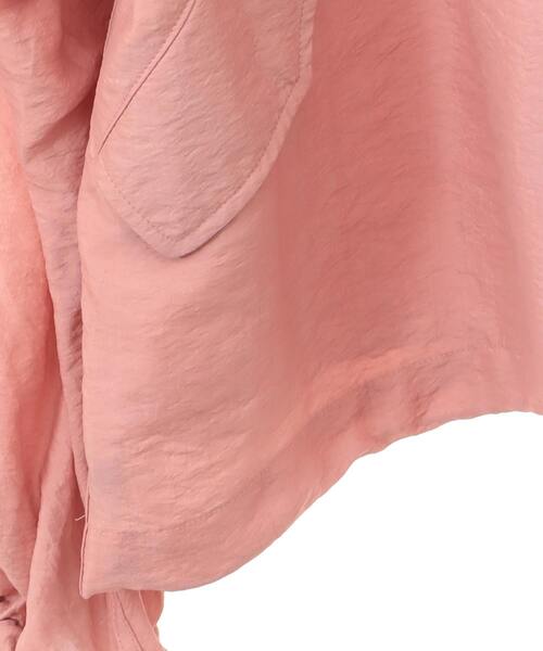 martinique（マルティニーク）の「《別注》【CURRENTAGE/カレンテージ】ミリタリーブルゾン（ブルゾン・レディース・ピンク・FREE）」の5枚目の写真