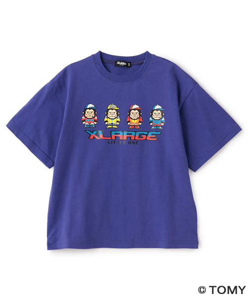 XLARGE KIDS（エクストララージキッズ）の「【トランスフォーマー】ピクセルファニーゴリラ半袖Tシャツ（Tシャツ/カットソー・キッズ・ホワイト/レッド/パープル・80ｃｍ/90cm/100cm/110cm/120cm/130cm/140cm）」の3枚目の写真