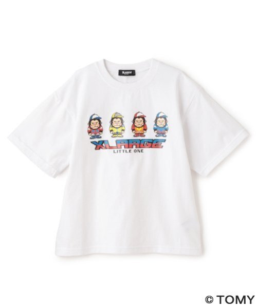 XLARGE KIDS（エクストララージキッズ）の「【トランスフォーマー】ピクセルファニーゴリラ半袖Tシャツ（Tシャツ/カットソー・キッズ・ホワイト/レッド/パープル・80ｃｍ/90cm/100cm/110cm/120cm/130cm/140cm）」の2枚目の写真