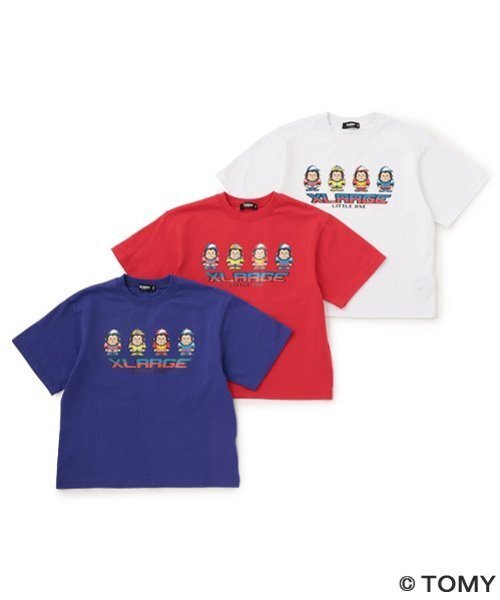 XLARGE KIDS（エクストララージキッズ）の「【トランスフォーマー】ピクセルファニーゴリラ半袖Tシャツ（Tシャツ/カットソー・キッズ・ホワイト/レッド/パープル・80ｃｍ/90cm/100cm/110cm/120cm/130cm/140cm）」の11枚目の写真