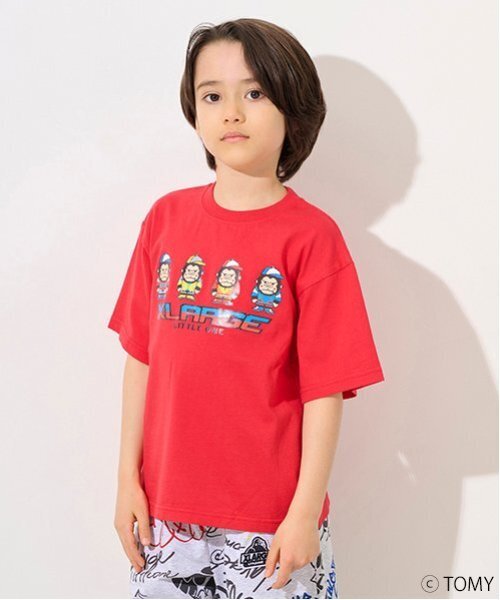 XLARGE KIDS（エクストララージキッズ）の「【トランスフォーマー】ピクセルファニーゴリラ半袖Tシャツ（Tシャツ/カットソー・キッズ・ホワイト/レッド/パープル・80ｃｍ/90cm/100cm/110cm/120cm/130cm/140cm）」の14枚目の写真