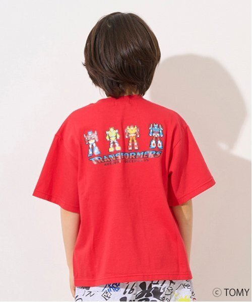 XLARGE KIDS（エクストララージキッズ）の「【トランスフォーマー】ピクセルファニーゴリラ半袖Tシャツ（Tシャツ/カットソー・キッズ・ホワイト/レッド/パープル・80ｃｍ/90cm/100cm/110cm/120cm/130cm/140cm）」の16枚目の写真