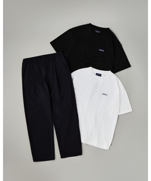 THOUSAND MILE(サウザンドマイル)の「【THOUSAND MILE】半袖Tシャツ 2点 & ロングパンツ セットアップ【3点セット】(セットアップ・メンズ・ブラック/ネイビー・SMALL/MEDIUM/LARGE/X-LARGE)」の7枚目の写真