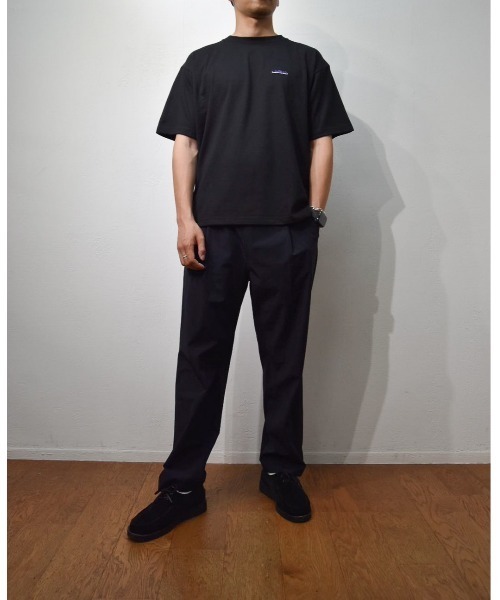 THOUSAND MILE(サウザンドマイル)の「【THOUSAND MILE】半袖Tシャツ 2点 & ロングパンツ セットアップ【3点セット】(セットアップ・メンズ・ブラック/ネイビー・SMALL/MEDIUM/LARGE/X-LARGE)」の20枚目の写真