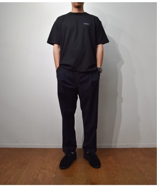 THOUSAND MILE(サウザンドマイル)の「【THOUSAND MILE】半袖Tシャツ 2点 & ロングパンツ セットアップ【3点セット】(セットアップ・メンズ・ブラック/ネイビー・SMALL/MEDIUM/LARGE/X-LARGE)」の18枚目の写真
