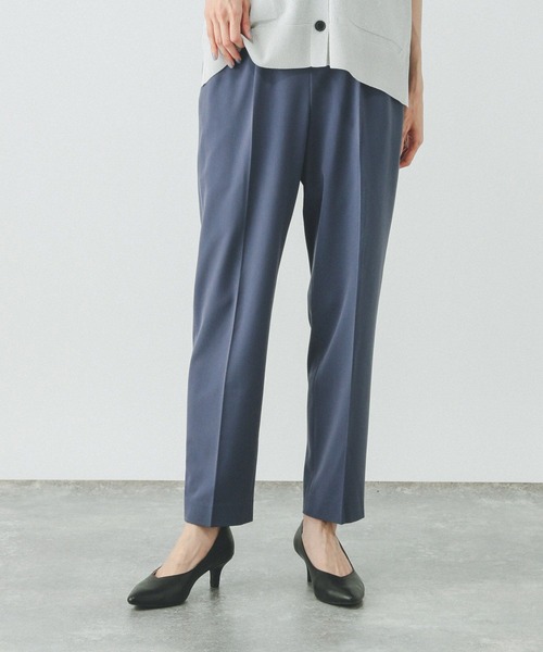 GLOBAL WORK パンツ ウツクシルエットDRYテーパードパンツTall