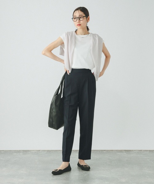 テーパードパンツ セール】ウツクシルエットDRYテーパードパンツTall/289078