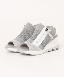 MUUM（ムーム）の「【MUUM】ムーム　厚底ロゴニットバックバンドサンダル MM-2104（サンダル）」