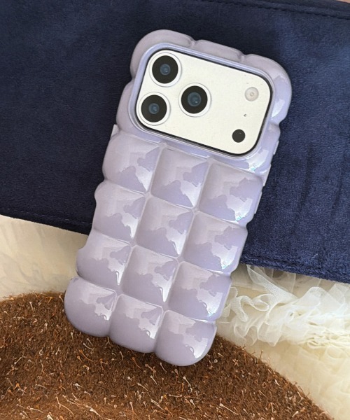 たぬき　proMAXケース（シルバー) Silver Bubble iPhone Case 14 / 15 / 16 / 17 / Pro ProMax