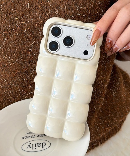 Silver Bubble iPhone Case 14 / 15 / 16 / 17 / Pro ProMax