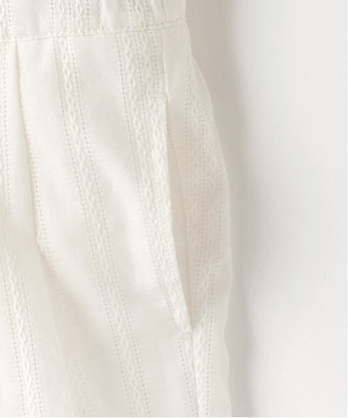 petit main(プティマイン)の「レースサロペット(サロペット/オーバーオール・キッズ・ネイビー/オフホワイト・S/M/L)」の11枚目の写真