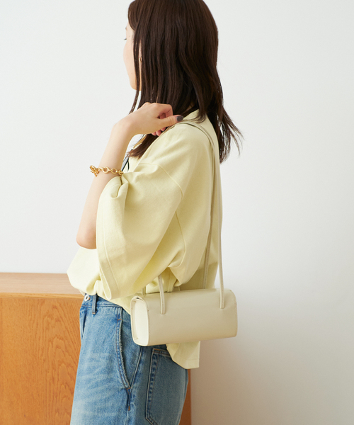 plage（プラージュ）の「Poncho Tシャツ（Tシャツ/カットソー・レディース・イエロー/ホワイト/ブラック・FREE）」の7枚目の写真