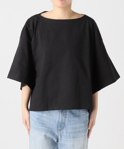 plage（プラージュ）の「Poncho Tシャツ（Tシャツ/カットソー・レディース・イエロー/ホワイト/ブラック・FREE）」の5枚目の写真