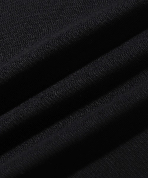 U.S. POLO ASSN.(ユーエスポロアッスン)の「【U.S. POLO ASSN./ユーエスポロアッスン】鹿の子リブライン ワンポイント刺繍ロゴ 半袖Tシャツ(Tシャツ/カットソー・メンズ・ベージュ/ネイビー/ブラック/ホワイト・M/L/LL)」の6枚目の写真