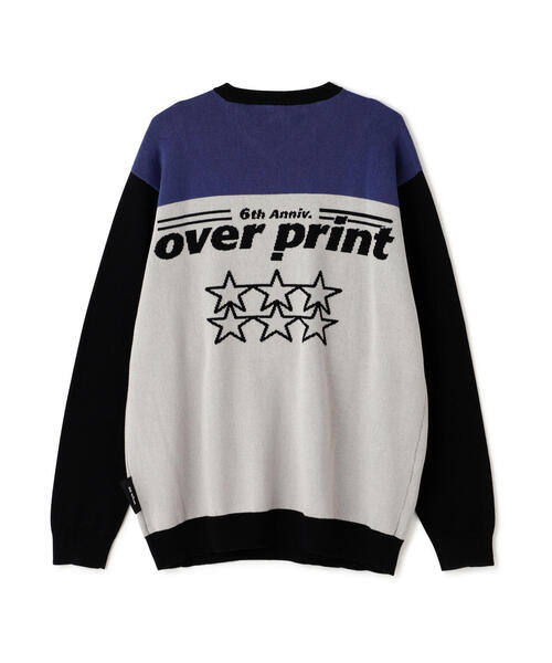 overprint／オーバープリント／78 V NECK  COTTON KNIT overprint/オーバープリント/78 V NECK COTTON KNIT（ニット