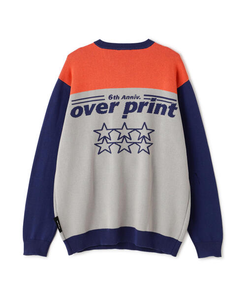 overprint／オーバープリント／78 V NECK  COTTON KNIT overprint/オーバープリント/78 V NECK COTTON KNIT（ニット