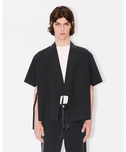 KENZO(ケンゾー)の「KIMONO ショート スリーブ シャツ(シャツ/ブラウス・メンズ・ブラック系その他・LARGE/MEDIUM/SMALL)」の3枚目の写真