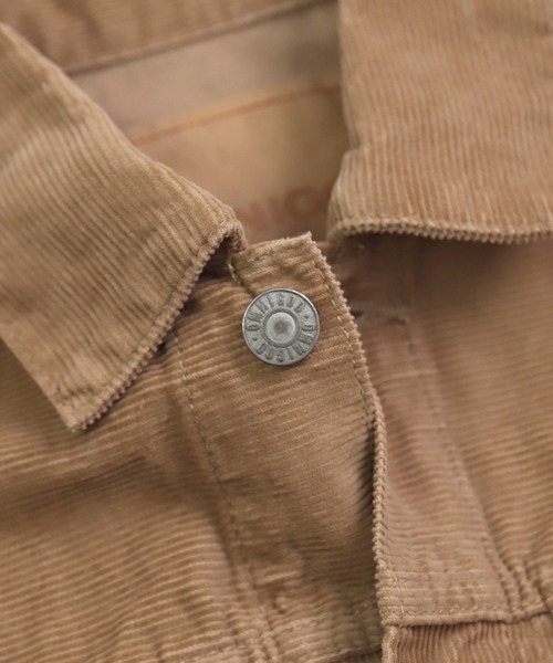 OMNIGOD（オムニゴッド）の「[OMNIGOD womens / オムニゴッド] １４Wコーデュロイ 1stタイプジャケット（ブルゾン・レディース・ベージュ/グレー・0）」の4枚目の写真