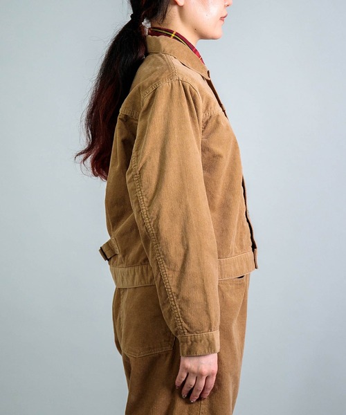 OMNIGOD（オムニゴッド）の「[OMNIGOD womens / オムニゴッド] １４Wコーデュロイ 1stタイプジャケット（ブルゾン・レディース・ベージュ/グレー・0）」の15枚目の写真