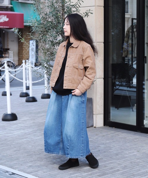 OMNIGOD（オムニゴッド）の「[OMNIGOD womens / オムニゴッド] １４Wコーデュロイ 1stタイプジャケット（ブルゾン・レディース・ベージュ/グレー・0）」の20枚目の写真