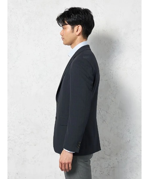 HARUYAMA(ハルヤマ)の「【ストレッチ】ジャケット 2つボタン 軽量 ウォッシャブル リッケンバッカー(テーラードジャケット・メンズ・ネイビー/グレー・BB5/BB4/BB7/BB6/AB7/AB5/AB4/AB6/A6/A5/A4/A7)」の17枚目の写真