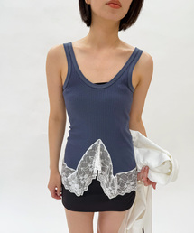 EDIT. FOR LULU | angielala LULU レースタンクトップ(タンクトップ)