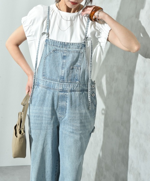 イシカワラボ ＣＹＮＩＣＡＬ ミドルオンスデニムキャミサロペット イシカワラボ CYNICAL ミドルオンスデニムキャミサロペット