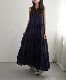 VENCEEXCHANGE | ティアードノースリフレアーワンピース(ワンピース)