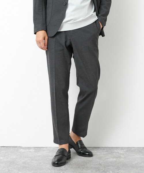 NOLLEY’S(ノーリーズ)の「《ビジカジ/セットアップ対応》Primeflex 吸水速乾 メランジ カノコ ストレッチイージーPT(その他パンツ・メンズ・ネイビー/ベージュ/ブラック/グレー・S/M/L/XL)」の3枚目の写真