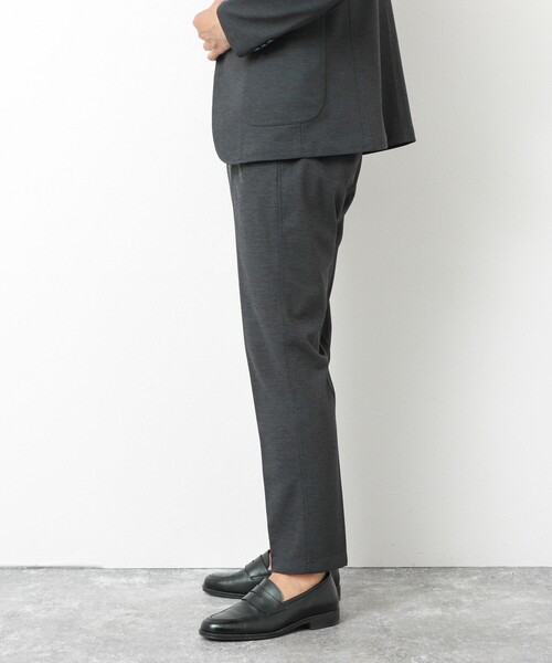 NOLLEY’S(ノーリーズ)の「《ビジカジ/セットアップ対応》Primeflex 吸水速乾 メランジ カノコ ストレッチイージーPT(その他パンツ・メンズ・ネイビー/ベージュ/ブラック/グレー・S/M/L/XL)」の20枚目の写真