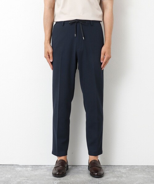 NOLLEY’S(ノーリーズ)の「《ビジカジ/セットアップ対応》Primeflex 吸水速乾 メランジ カノコ ストレッチイージーPT(その他パンツ・メンズ・ネイビー/ベージュ/ブラック/グレー・S/M/L/XL)」の13枚目の写真