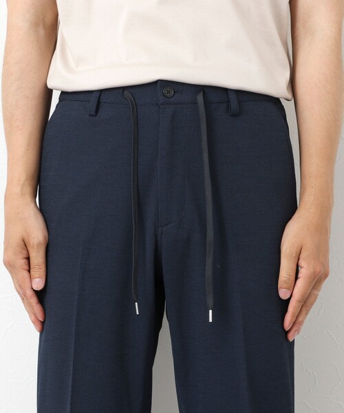 NOLLEY’S(ノーリーズ)の「《ビジカジ/セットアップ対応》Primeflex 吸水速乾 メランジ カノコ ストレッチイージーPT(その他パンツ・メンズ・ネイビー/ベージュ/ブラック/グレー・S/M/L/XL)」の7枚目の写真