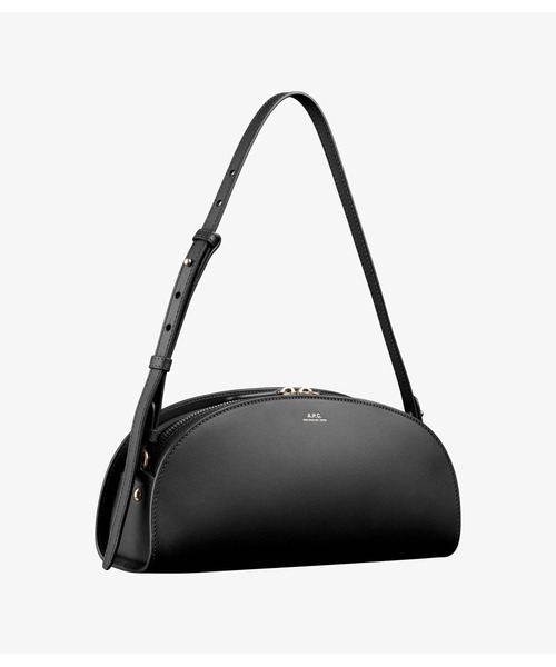 A.P.C.(アーペーセー)の「SAC DEMI-LUNE SHOULDER(ショルダーバッグ・レディース・ブラック/ブラウン・ONESIZE)」の5枚目の写真