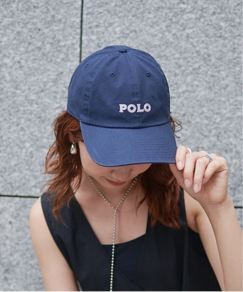 POLO BCS(ポロ ビーシーエス)の「POLOチェーン刺繍キャップ(キャップ・レディース・ピンク/グリーン/ワインレッド/ベージュ/ネイビー/イエロー/ブラック/グレー/ブルー・フリー)」の2枚目の写真