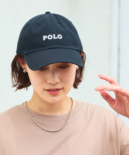POLO BCS(ポロ ビーシーエス)の「POLOチェーン刺繍キャップ(キャップ・レディース・ピンク/グリーン/ワインレッド/ベージュ/ネイビー/イエロー/ブラック/グレー/ブルー・フリー)」の12枚目の写真