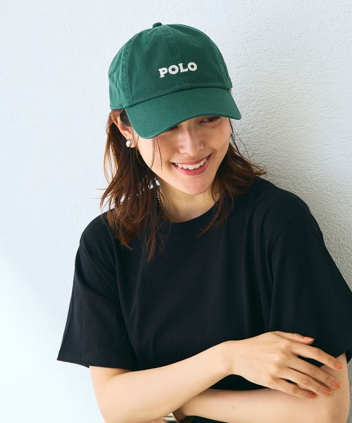 POLO BCS(ポロ ビーシーエス)の「POLOチェーン刺繍キャップ(キャップ・レディース・ピンク/グリーン/ワインレッド/ベージュ/ネイビー/イエロー/ブラック/グレー/ブルー・フリー)」の17枚目の写真