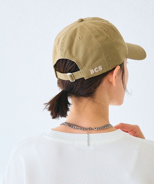 POLO BCS(ポロ ビーシーエス)の「POLOチェーン刺繍キャップ(キャップ・レディース・ピンク/グリーン/ワインレッド/ベージュ/ネイビー/イエロー/ブラック/グレー/ブルー・フリー)」の13枚目の写真