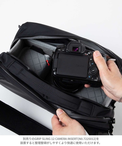 BLACK EMBER(ブラックエンバー)の「Black Ember GRIP SLING 12L ブラックエンバー スリング ショルダーバッグ(ショルダーバッグ・メンズ・ブラック・FREE)」の15枚目の写真