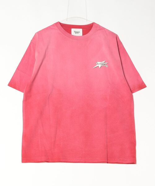 younger song（ヤンガーソング）の「vintage processing star logo ss tee（Tシャツ/カットソー・メンズ・ネイビー/グリーン/レッド/ブラック・X-LARGE/MEDIUM/LARGE）」の2枚目の写真