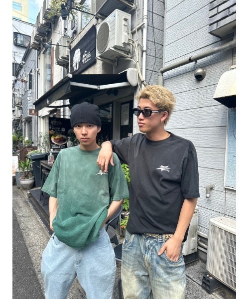 younger song（ヤンガーソング）の「vintage processing star logo ss tee（Tシャツ/カットソー・メンズ・ネイビー/グリーン/レッド/ブラック・X-LARGE/MEDIUM/LARGE）」の9枚目の写真