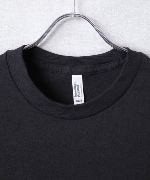 American Apparel（アメリカンアパレル）の「【American Apparel】6.0oz Adult Short Sleeve T-Shirts アメリカンアパレル 6.0オンス ショートスリーブ　Tシャツ（Tシャツ/カットソー・メンズ・ブラック/ヘザーグレー/ホワイト・MEDIUM/LARGE/X-LARGE/SMALL）」の8枚目の写真